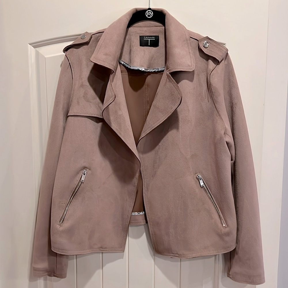 Pink/Mauve Moto Jacket